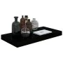 Floating wall shelf 2 pcs Glossy black MDF 50x23x3.8 cm by vidaXL, Shelves and shelves - Ref: Foro24-323767, Price: 28,18 €, ...