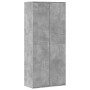 Mueble zapatero contrachapada gris hormigón 80x39x178 cm by , Shoe racks and shoe organizers - Ref: Foro24-3276675, Price: 18...