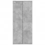 Mueble zapatero contrachapada gris hormigón 80x39x178 cm by , Shoe racks and shoe organizers - Ref: Foro24-3276675, Price: 18...
