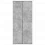 Mueble zapatero contrachapada gris hormigón 80x39x178 cm by , Shoe racks and shoe organizers - Ref: Foro24-3276675, Price: 18...