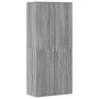 Schuhschrank aus Sonoma-Eichen-Ingenieurholz 80x39x178 cm in Grau. von , Schuhregale und Schuhorganisatoren - Ref: Foro24-327...