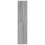 Schuhschrank aus Sonoma-Eichen-Ingenieurholz 80x39x178 cm in Grau. von , Schuhregale und Schuhorganisatoren - Ref: Foro24-327...