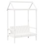 Bett- und Bankset mit weißem Kiefernholzdach 100x200 cm. von , Betten und Lattenroste - Ref: Foro24-3282172, Preis: 338,26 €,...