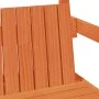 Bed set and bench with brown pine wood roof 80x200 cm by , Beds and slatted bases - Ref: Foro24-3282179, Price: 312,24 €, Dis...