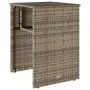 Sillas y mesita de jardín con cojines 3 piezas ratán PE gris de , Conjuntos de jardín - Ref: Foro24-4003871, Precio: 195,90 €...