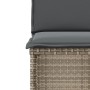 Sillas y mesita de jardín con cojines 3 piezas ratán PE gris von , Gartensets - Ref: Foro24-4003871, Preis: 195,64 €, Rabatt: %