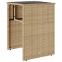 Sillas y mesita de jardín 3 piezas ratán sintético cojín beige von , Gartensets - Ref: Foro24-4003873, Preis: 195,50 €, Rabat...