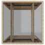 Sillas y mesita de jardín 3 piezas ratán sintético cojín beige de , Conjuntos de jardín - Ref: Foro24-4003873, Precio: 195,43 €
