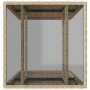 Sillas y mesita de jardín 3 piezas ratán sintético cojín beige de , Conjuntos de jardín - Ref: Foro24-4003873, Precio: 195,75...