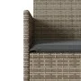 Sofá de jardín 2 plazas con mesa y cojines ratán PE gris by , Outdoor sofas - Ref: Foro24-4003886, Price: 141,64 €, Discount: %