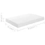 Floating wall shelf 4 pcs glossy white MDF 40x23x3.8 cm by vidaXL, Shelves and shelves - Ref: Foro24-323744, Price: 43,41 €, ...