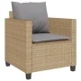 Gartenmöbel-Set 3-teilig aus synthetischem Rattan mit beigen Kissen von , Gartensets - Ref: Foro24-4003899, Preis: 237,03 €, ...