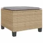 Gartenmöbel-Set 3-teilig aus synthetischem Rattan mit beigen Kissen von , Gartensets - Ref: Foro24-4003899, Preis: 237,03 €, ...