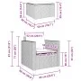 Gartenmöbel-Set 3-teilig aus synthetischem Rattan mit beigen Kissen von , Gartensets - Ref: Foro24-4003899, Preis: 237,03 €, ...