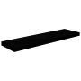 Glossy gray MDF floating wall shelf 90x23.5x3.8 cm by vidaXL, Shelves and shelves - Ref: Foro24-323775, Price: 31,34 €, Disco...