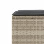 Sillas y mesita de jardín 3 piezas ratán sintético cojín gris by , Garden sets - Ref: Foro24-4003901, Price: 238,76 €, Discou...