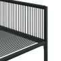 9-teiliges Gartensitzgruppen-Set aus schwarzem Kunststoff-Rattan von , Gartensets - Ref: Foro24-3295050, Preis: 655,60 €, Rab...