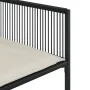 Garten-Essgruppe 9-teilig mit schwarzen Polstern aus synthetischem Rattan von , Gartensets - Ref: Foro24-3295025, Preis: 868,...