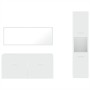 Juego de muebles de baño 3 pzas madera contrachapada blanco by , Bathroom furniture - Ref: Foro24-3308526, Price: 128,78 €, D...