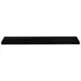 Floating wall shelves 4 pcs glossy black MDF 120x23.5x3.8 cm by vidaXL, Shelves and shelves - Ref: Foro24-323780, Price: 91,7...