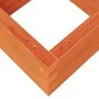 Massive Holzblumenkasten aus braun gewachster Kiefer 40x40x23 cm. von , Töpfe und Pflanzgefäße - Ref: Foro24-847180, Preis: 5...
