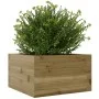 Jardinera de madera de pino impregnada 40x40x23 cm by , Pots and planters - Ref: Foro24-847182, Price: 50,49 €, Discount: %
