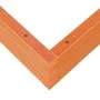 Jardinera de madera maciza de pino marrón cera 100x100x23 cm by , Pots and planters - Ref: Foro24-847210, Price: 85,05 €, Dis...
