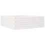 Massive weiße Kiefernholz-Blumenkasten 70x70x23 cm von , Töpfe und Pflanzgefäße - Ref: Foro24-847194, Preis: 69,54 €, Rabatt: %