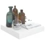 Floating wall shelf glossy white MDF 23x23.5x3.8 cm by vidaXL, Shelves and shelves - Ref: Foro24-323739, Price: 17,46 €, Disc...