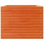 Jardinera de madera maciza de pino marrón cera 60x60x45,5 cm by , Pots and planters - Ref: Foro24-847250, Price: 99,81 €, Dis...