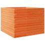 Jardinera de madera maciza de pino marrón cera 60x60x45,5 cm by , Pots and planters - Ref: Foro24-847250, Price: 112,05 €, Di...