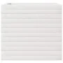 Massive Blumenkasten aus weißem Kiefernholz, 50x50x45,5 cm. von , Töpfe und Pflanzgefäße - Ref: Foro24-847244, Preis: 84,81 €...