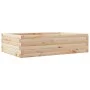 Jardinera de madera maciza de pino 90x60x23 cm de , Maceteros y jardineras - Ref: Foro24-847233, Precio: 62,39 €, Descuento: %