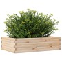 Jardinera de madera maciza de pino 90x60x23 cm de , Maceteros y jardineras - Ref: Foro24-847233, Precio: 76,76 €, Descuento: %