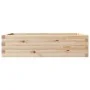 Jardinera de madera maciza de pino 90x60x23 cm de , Maceteros y jardineras - Ref: Foro24-847233, Precio: 62,39 €, Descuento: %