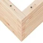 Massive Holzblumenkasten aus Kiefer 90x60x45,5 cm von , Töpfe und Pflanzgefäße - Ref: Foro24-847278, Preis: 114,95 €, Rabatt: %