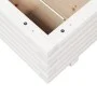 Jardinera de madera maciza de pino blanco 60x60x26,5 cm von , Töpfe und Pflanzgefäße - Ref: Foro24-847299, Preis: 74,37 €, Ra...