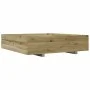Jardinera de madera de pino impregnada 100x100x26,5 cm by , Pots and planters - Ref: Foro24-847322, Price: 115,52 €, Discount: %
