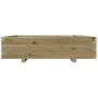Jardinera de madera de pino impregnada 100x100x26,5 cm by , Pots and planters - Ref: Foro24-847322, Price: 115,52 €, Discount: %