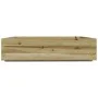 Jardinera de madera de pino impregnada 100x100x26,5 cm by , Pots and planters - Ref: Foro24-847322, Price: 115,52 €, Discount: %