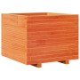 Jardinera madera maciza de pino marrón cera 60x60x49,5 cm von , Töpfe und Pflanzgefäße - Ref: Foro24-847360, Preis: 127,17 €,...