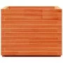 Jardinera madera maciza de pino marrón cera 60x60x49,5 cm de , Maceteros y jardineras - Ref: Foro24-847360, Precio: 113,29 €,...