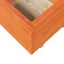 Jardinera madera maciza de pino marrón cera 60x60x49,5 cm de , Maceteros y jardineras - Ref: Foro24-847360, Precio: 113,29 €,...