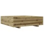 Jardinera de madera de pino impregnada 90x90x26,5 cm von , Töpfe und Pflanzgefäße - Ref: Foro24-847317, Preis: 104,47 €, Raba...