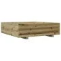 Jardinera de madera de pino impregnada 90x90x26,5 cm by , Pots and planters - Ref: Foro24-847317, Price: 103,01 €, Discount: %