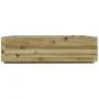 Jardinera de madera de pino impregnada 90x90x26,5 cm by , Pots and planters - Ref: Foro24-847317, Price: 103,01 €, Discount: %
