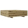 Jardinera de madera de pino impregnada 90x90x26,5 cm von , Töpfe und Pflanzgefäße - Ref: Foro24-847317, Preis: 104,47 €, Raba...