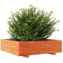 Jardinera de madera maciza de pino marrón cera 90x90x26,5 cm de , Maceteros y jardineras - Ref: Foro24-847315, Precio: 102,67...