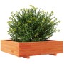 Jardinera de madera maciza de pino marrón cera 90x90x26,5 cm by , Pots and planters - Ref: Foro24-847315, Price: 115,26 €, Di...