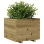 Jardinera madera de pino impregnada 60x60x49,5 cm von , Töpfe und Pflanzgefäße - Ref: Foro24-847362, Preis: 114,96 €, Rabatt: %
